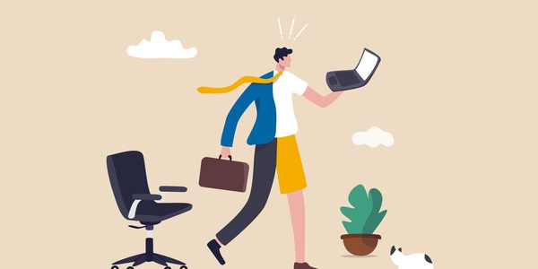 Hybride werken staat steeds vaker in cao's