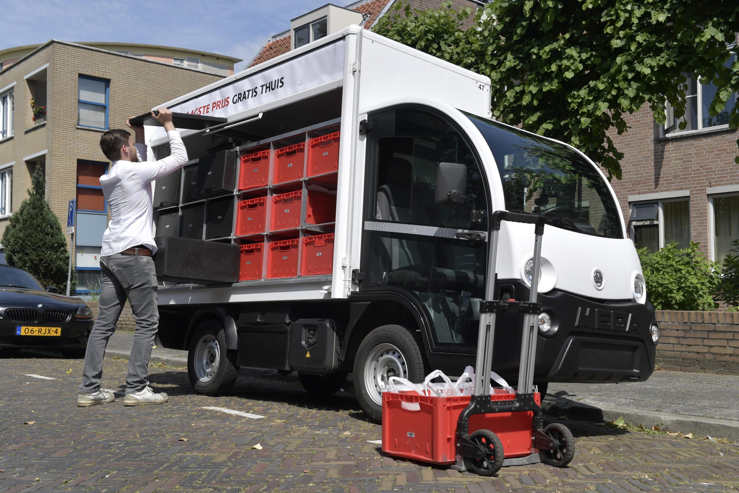 Bezorgdienst Picnic | Foto: Cor Salverius, ANP